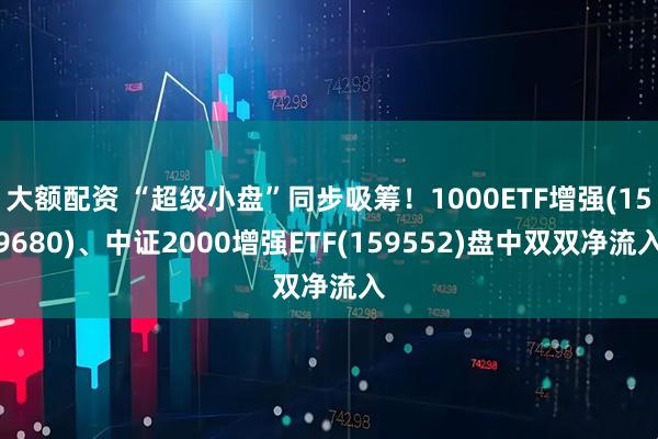 大额配资 “超级小盘”同步吸筹！1000ETF增强(159680)、中证2000增强ETF(159552)盘中双双净流入